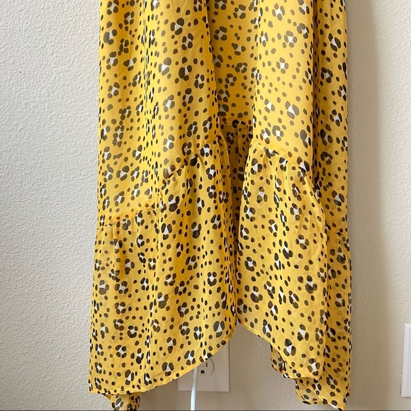 KOCH Drake Dress in Yellow Leopard - Picture 4 of 9